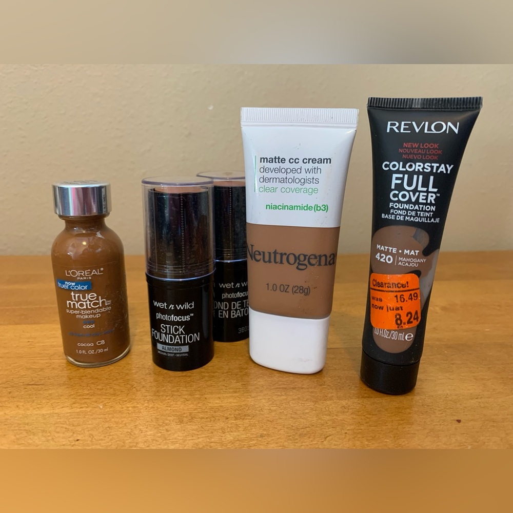 Brand new foundations in the shade 8 range